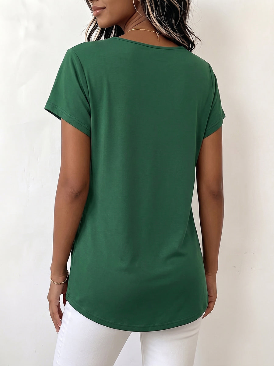 Cozy Boho Cut-out Cotton Top