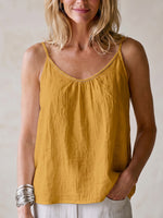 Minimalist Basic Cotton Camisole Top